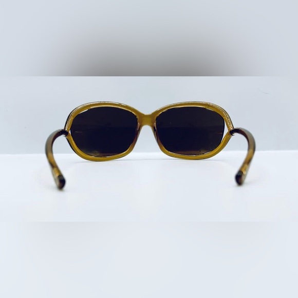 Tom Ford TF8 Jennifer Brown Translucent Oval Sunglasses Frames - Picture 6 of 8